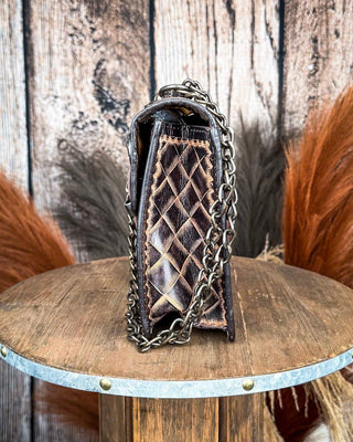 Sundown Belle Tooled Leather Shoulder Bag – Purses & Wallets from Bronco Western Supply Co.