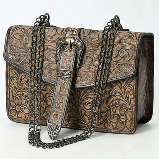 Sundown Belle Tooled Leather Shoulder Bag – Purses & Wallets from Bronco Western Supply Co.