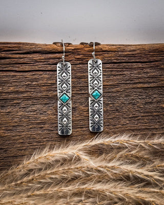 Sutton Bar Dangle Earrings – Jewelry from Bronco Western Supply Co.
