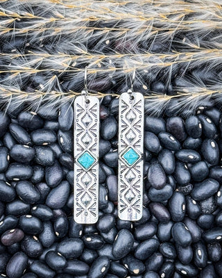 Sutton Bar Dangle Earrings – Jewelry from Bronco Western Supply Co.