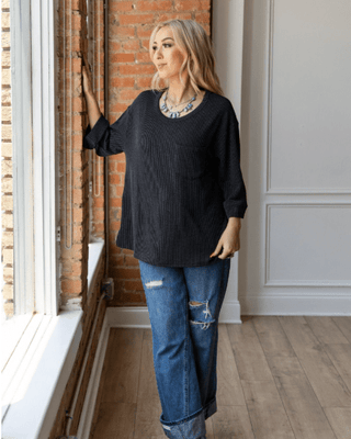 The Ellis Top - Black – Shirts & Tops from Bronco Western Supply Co.