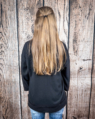 The Hadley Top - Black – Shirts & Tops from Bronco Western Supply Co.