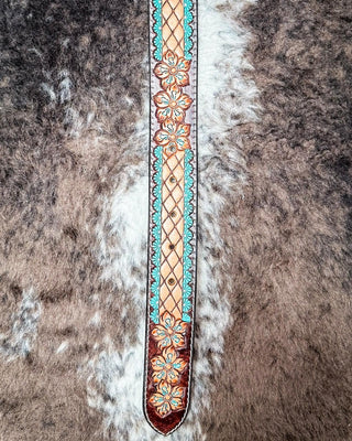 The Sedona Tooled Leather Belt – Apparel from Bronco Western Supply Co.