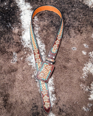 The Sedona Tooled Leather Belt – Apparel from Bronco Western Supply Co.