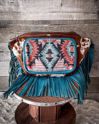 Myra Bag - Tonga Ridge Fanny Pack Bag in Blue - Purses & Wallets - Bronco Western Supply Co.