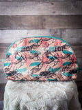 "Topawa Feather" Hooey Large Accessory/ Makeup Bag - Bath - Hooey - Bronco Western Supply Co.