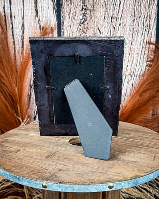 Tough 1 - Turquoise and Silver Picture Frame – Gift Items from Bronco Western Supply Co.