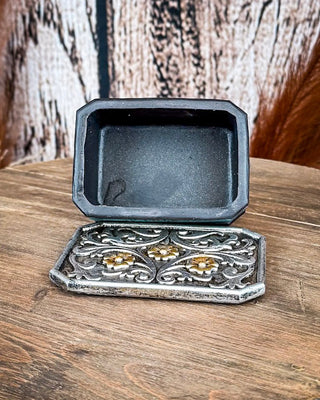 Tough 1 - Turquoise Trinket Box – Gift Items from Bronco Western Supply Co.