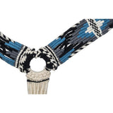 Tough 1 Wool String Breast Collar - Blue and Grey - Breast Collars - Tough 1 - Bronco Western Supply Co.