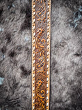 "Tuff" Natural/Ivory Floral Filigree Hooey Belt - Apparel - Hooey - Bronco Western Supply Co.