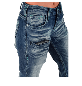 Turquoise Boot Stitch Bootcut Jeans – Apparel from Bronco Western Supply Co.