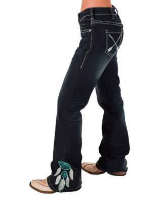 Turquoise Dreamcatcher Bootcut Jeans – Apparel from Bronco Western Supply Co.