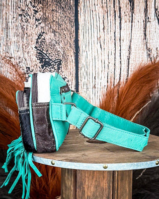 Turquoise Tumble Tooled Leather Fanny Pack – Purses & Wallets from Bronco Western Supply Co.