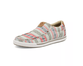 Twisted X Hooey Slip - On Loper - Pink Multi – Women's Shoes from Bronco Western Supply Co.