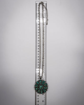 Valera Aqua Cluster Fashion Necklace – Jewelry from Bronco Western Supply Co.