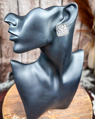 Vaquera Western Concho Fashion Stud Earring Set – 3 - Pack – Jewelry from Bronco Western Supply Co.