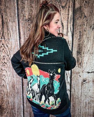Vintage Stay Wild Sweater by Sterling Kreek – Apparel from Bronco Western Supply Co.