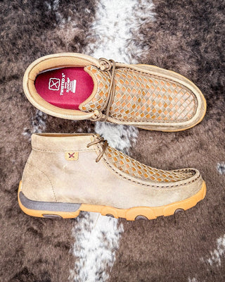 Wesley Chukka Driving Moc - Bomber and Tan – Women's Shoes from Bronco Western Supply Co.