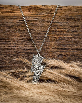 Wild Current Lightning Necklace – Jewelry from Bronco Western Supply Co.