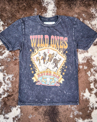 Wild Ones Graphic Tee - Black – Apparel from Bronco Western Supply Co.