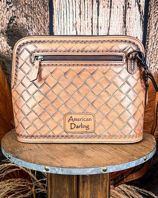 Wild Poppy Tooled Leather Crossbody Purse – Purses & Wallets from Bronco Western Supply Co.