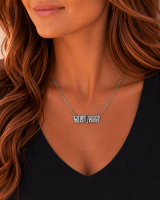 Wild West Nights Necklace in Black – Jewelry from Bronco Western Supply Co.