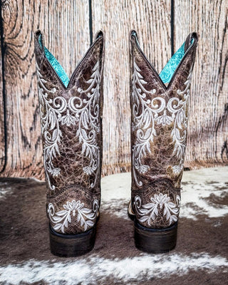 Willow Grace Corral Boot – Women's Boots from Bronco Western Supply Co.