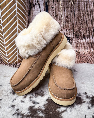 Wrangler Folding Wedge Bootie - Moc Toe – Women's Shoes from Bronco Western Supply Co.