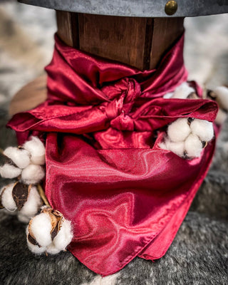 Wynonna Wild Rag - Bula Burgundy – Accessories from Bronco Western Supply Co.