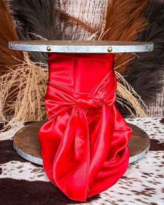 Wynonna Wild Rag - Cherry Red – Accessories from Bronco Western Supply Co.