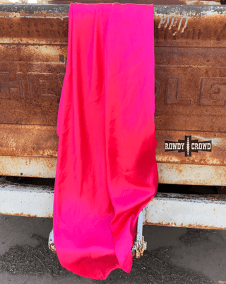 Wynonna Wild Rag - Hot Pink – Accessories from Bronco Western Supply Co.