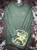 "Zenith" Olive Hooey Long Sleeve Shirt - Apparel - Hooey - Bronco Western Supply Co.