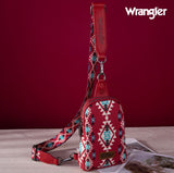 Zuri Wrangler Sling Bag - Burgundy - Purses & Wallets - Wrangler - Bronco Western Supply Co.