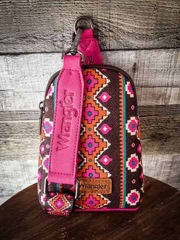 Zuri Wrangler Sling Bag - Hot Pink - Purses & Wallets - Wrangler - Bronco Western Supply Co.