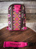 Zuri Wrangler Sling Bag - Hot Pink - Purses & Wallets - Wrangler - Bronco Western Supply Co.