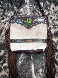 Myra Bag - Crown Hand Tooled Bag