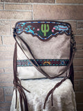 Myra Bag - Crown Hand Tooled Bag