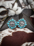 Buffalo Coin Stud Fashion Earrings