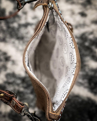 Myra Bag - Azure Aesthetic Leather & Hairon Bag – Purses & Wallets from Bronco Western Supply Co.