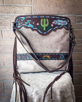 Myra Bag - Crown Hand Tooled Bag – Purses & Wallets from Bronco Western Supply Co.